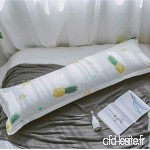 KLGG Long Pillow Double Pillowcase Long Pillow Core Household Adult Long Couple Pillow One White 150Cm Long - B07VQV7CHX